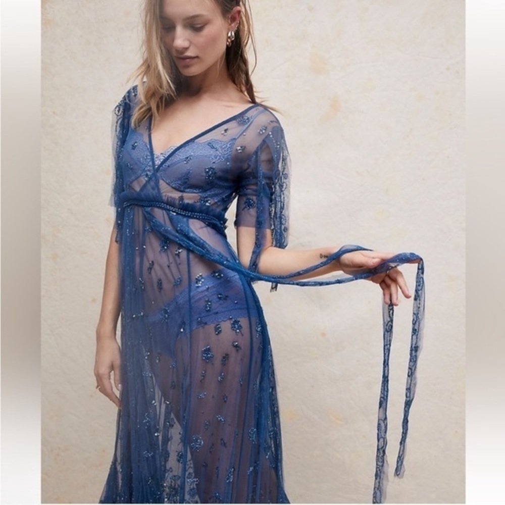 Free People Sascha Sequin Maxi Dress